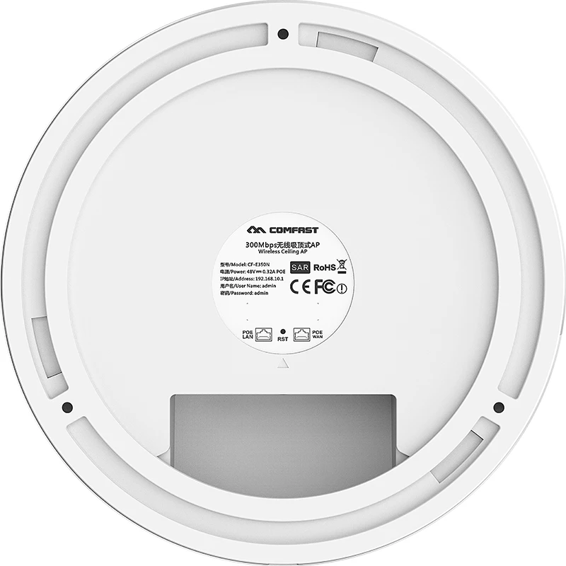 COMFAST CF-E350N через стену Мощный 300 м Крытый потолок AP 48 В Poe адаптер Wifi маршрутизатор точка доступа мост усилитель сигнала AP