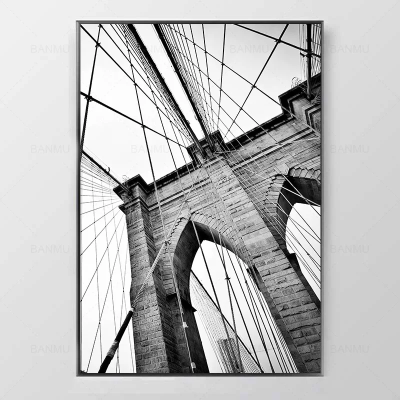 

Nordic Scandinavian Abstract Canvas Painting DREAM BIG & BLACK MARBLE Wall Art Posters And Prints Wall Pictures Cuadros Unframed