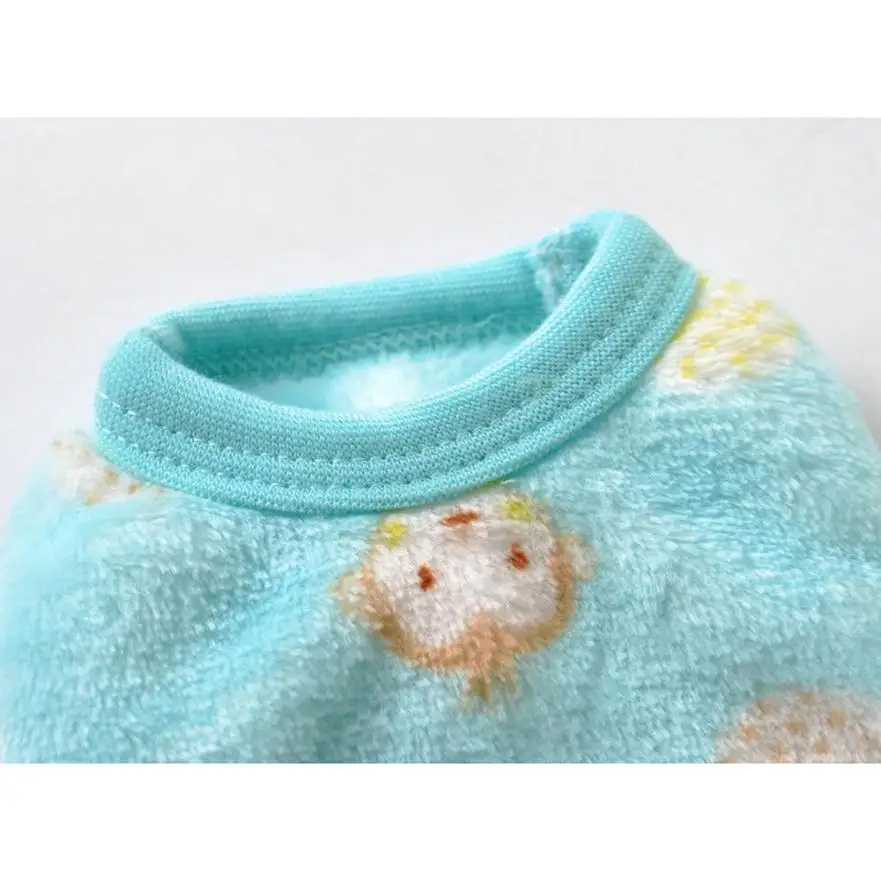 Теплое вязаное пальто для питомца кота собаки щенка одежда жилет куртка костюм #