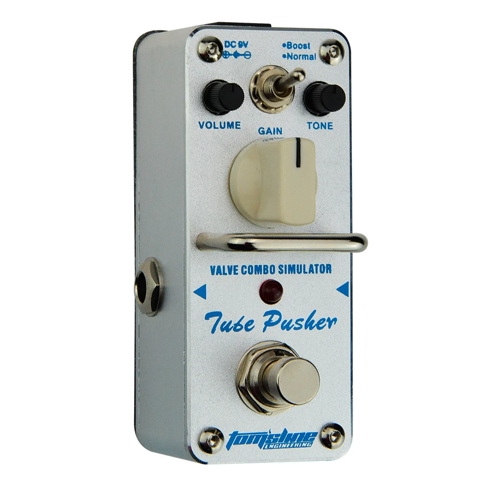 

ATP-3 Guitar Effect Pedal Tube Pusher Valve Combo Simulator Electric Guitar Effect Pedal Mini Single Effect True Bypass