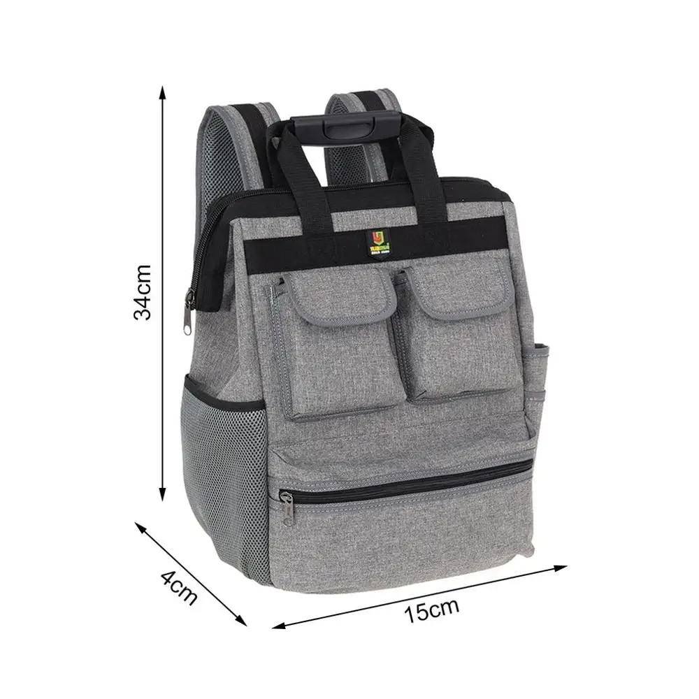 

SJ3 Hardware Repair Kit Tool Bag Electrician Work Multifunction Durable Mechanics Oxford Cloth Storage Bag Organizer Bag Sale