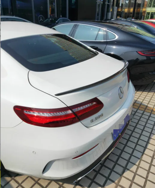 

For Benz E class 2door coupe Spoiler E43 style carbon Material Car Wing spoiler For W238 E200/E200/E300 Spoiler 2017-2019
