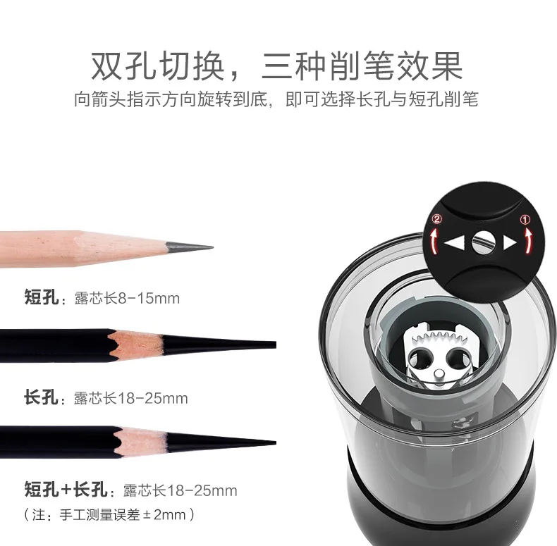 Electric pencil sharpener helical blade pencil sharpener accessories for electric pencil sharpener for style 8009
