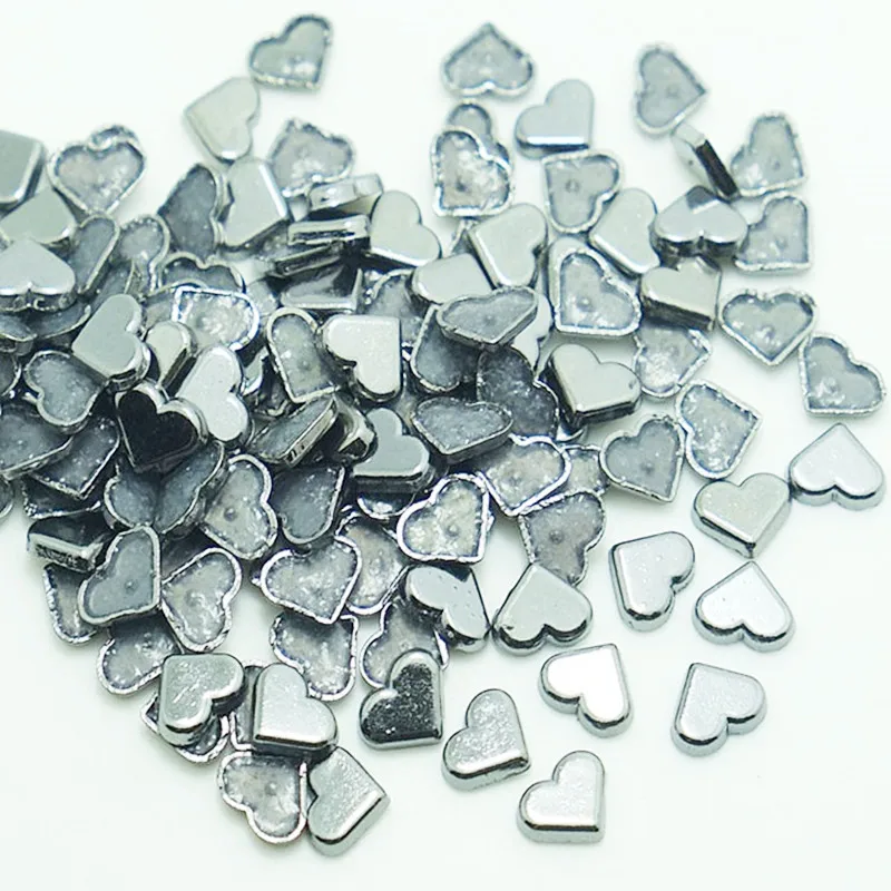SINUAN декоративные заклепки Горячие-Фиксация шпильки сердце панк заклепки окрашенные шипы для одежды разноцветные декоративные заклепки