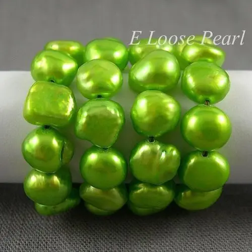 Пресноводной Жемчужина барокко Pebble grass-green pearl 7 5-8 5 мм 46 шт 15 &quot опт | Украшения и