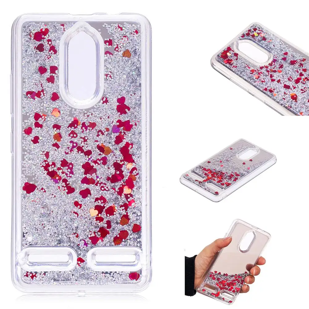 Чехол для телефона Lenovo K6 Power Mirror чехол Funda K6/K6 задняя крышка Quicksand Liquid Glitter 5 0&quot |