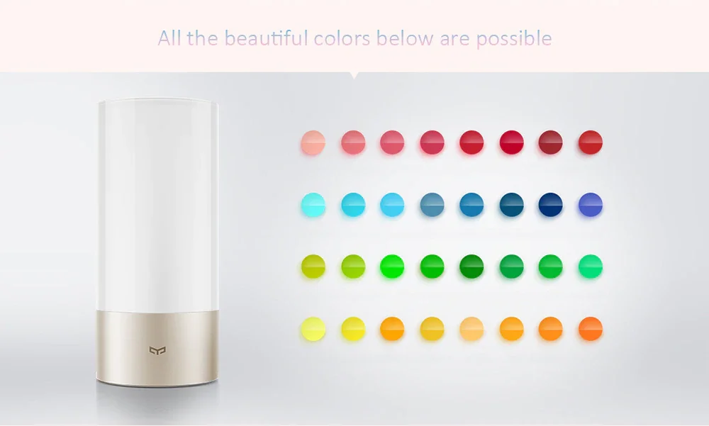 XIAOMI MIJIA прикроватная лампа MJCTD01YL умный светодиодный настольный светильник портативный настольный ночник для помещений спальня Bluetooth приложение сенсорное управление