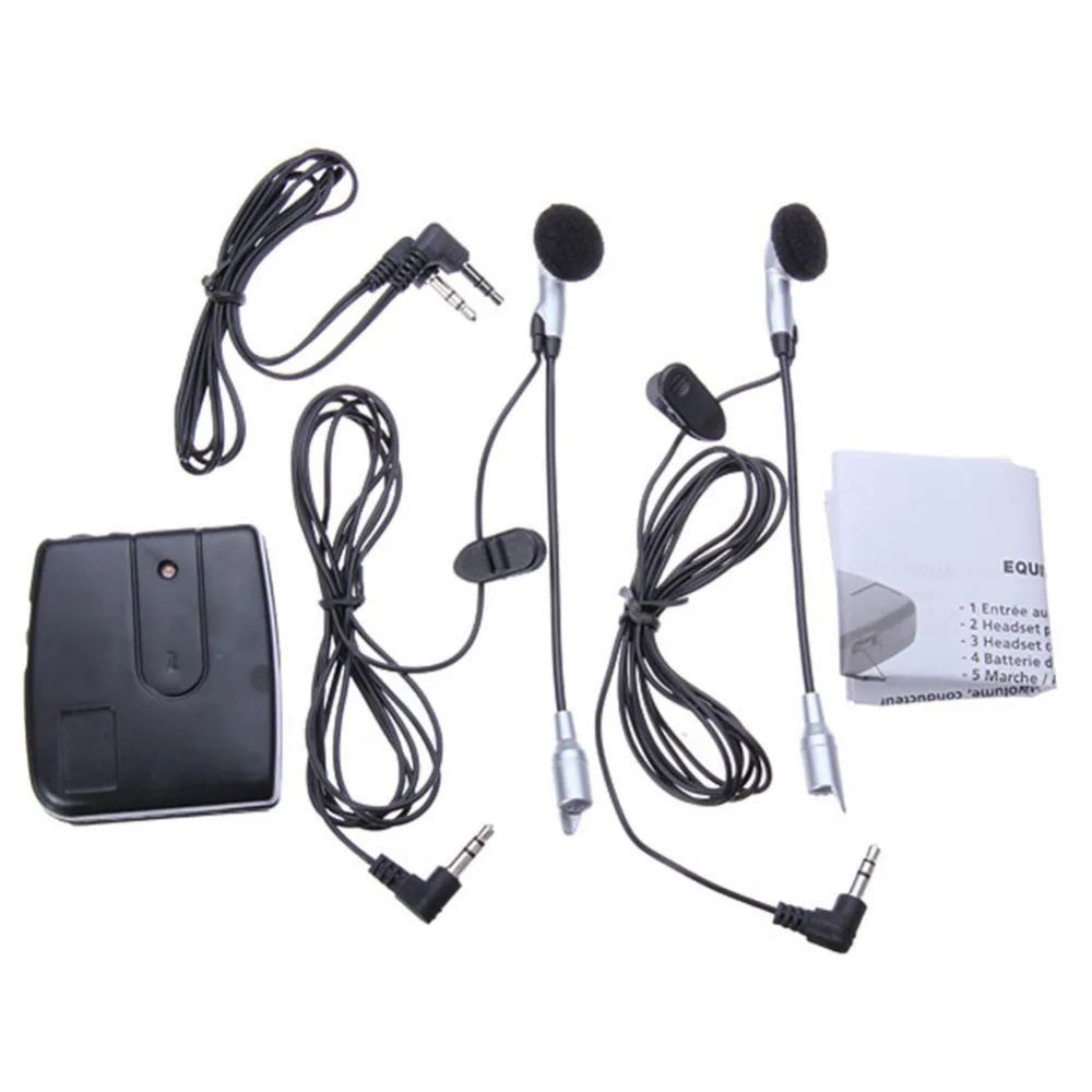 Переговорное устройство для мотоциклетного шлема двусторонняя бесключевая