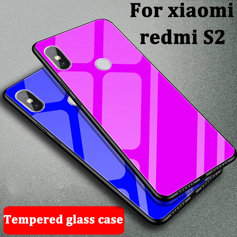 Модные закалённое Защитное стекло для Xiaomi Redmi S2 Стекло чехол RedmiS2 Защитная крышка