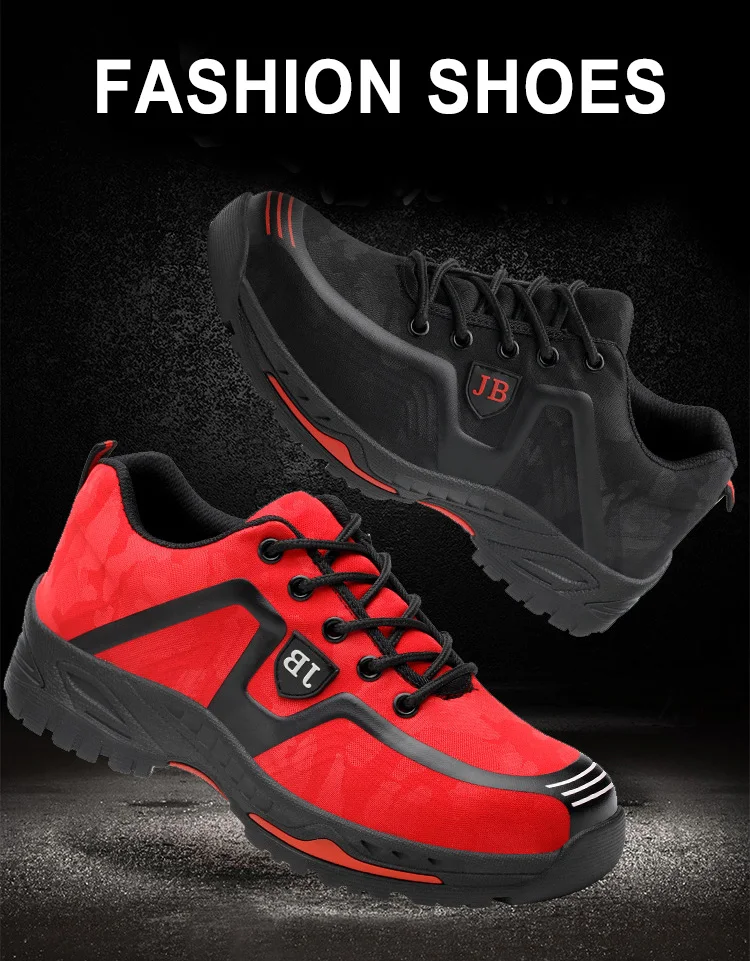 Work Safety Shoes Steel Toe Work Boot men shoes Anti-puncture Safety Boot indestructible shoes Slip-on male shoes adult Sneaker