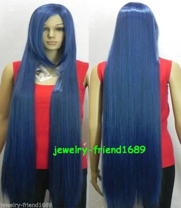 ГОРЯЧАЯ&gt&gt&gt Косплей Нескольких цветов Длинный Прямой Парик 100 см|cosplay wig men|cosplay wigs