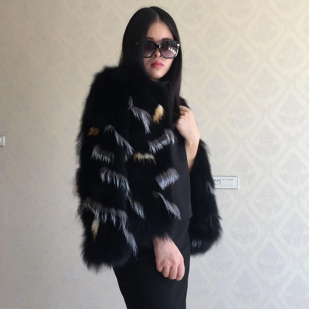 Новая женская шуба из натурального меха лисы верхняя одежда меха|fur coat|fur coat modelscoat