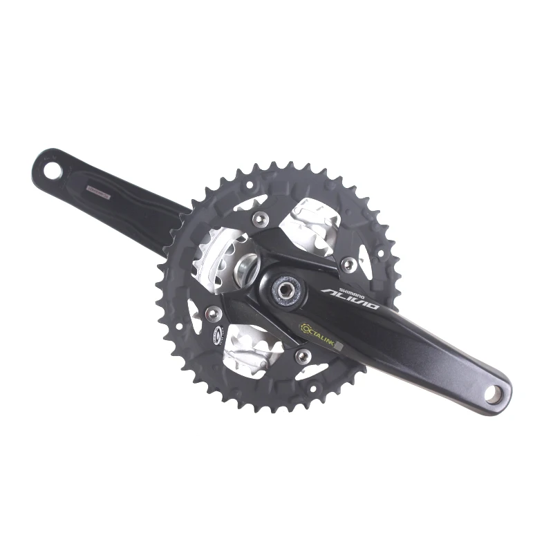 SHIMANO Alivio FC M430 3x9S 27S MTB Ctalink Spline Crankset + ES25 68x118 мм Нижний Кронштейн|bottom bracket|shimano aliviomtb