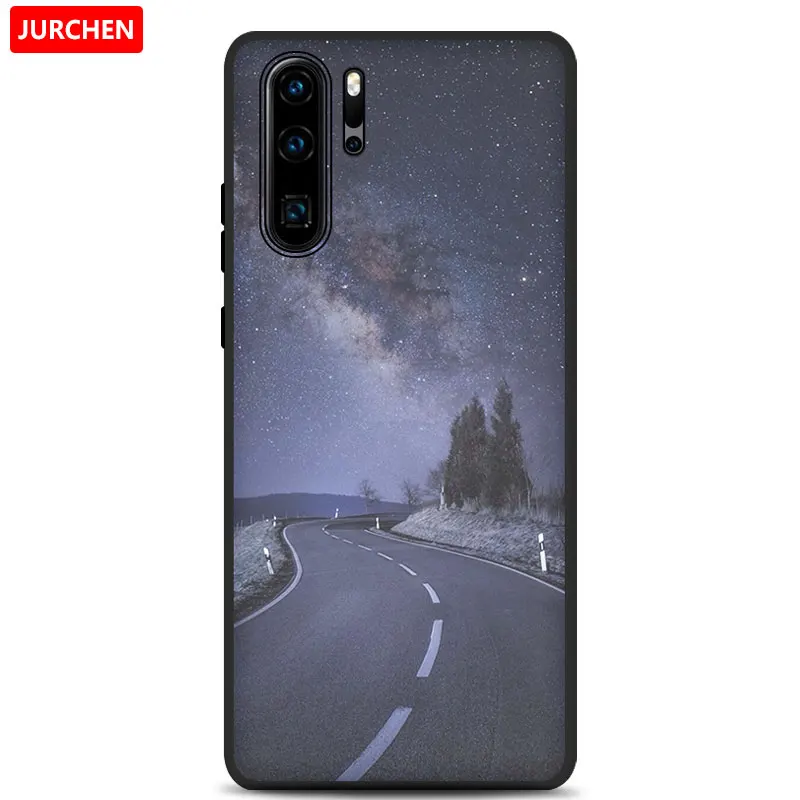 22 Чехол для телефона JURCHEN для huawei P30 Pro, чехол для huawei P30, чехол из ТПУ с рисунком, силиконовая Мягкая задняя крышка для huawei P30 P30Pro, чехол - Цвет: 22