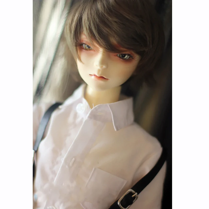 Bybrana 1 шт. bjd парик для мальчиков короткая кукла с прямыми волосами 1/3 1/4 1/6 - Цвет: 2