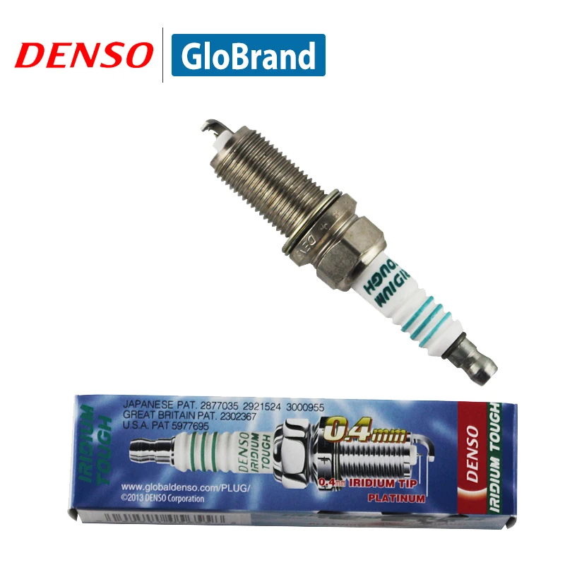 Автомобильная свеча зажигания DENSO для Volvo S40 S80L NISSAN Teana Hyundai SONATA двойной Иридиевый