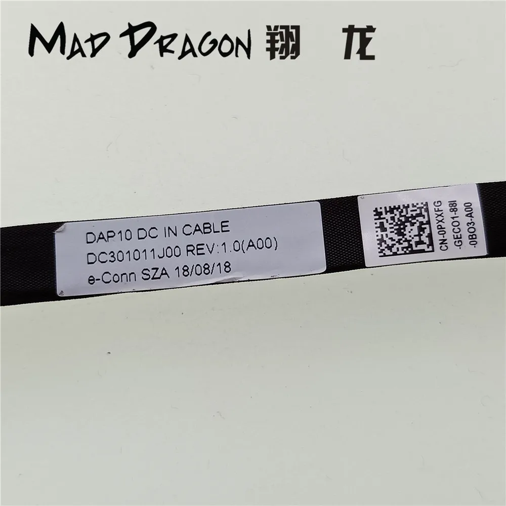 Новый оригинальный кабель постоянного тока для ноутбука питания Dell Precision 7530 7540