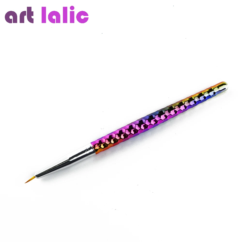 1 шт. кисть для рисования и нанесения гель лака 133x9 мм|nail art liner|brush uv gelart liner |