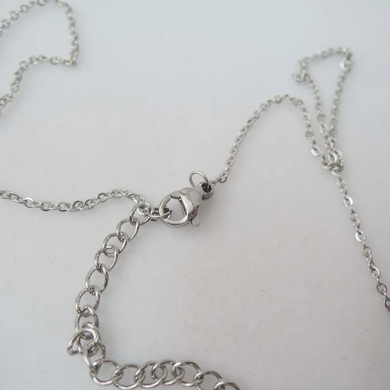 Высококачественное модное ожерелье нержавеющая сталь антиаллергенное Ожерелье