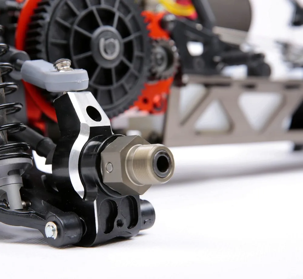 

baja 5b cnc alloy adjustable angle rear wheel hub carrier wheel bearing seat set