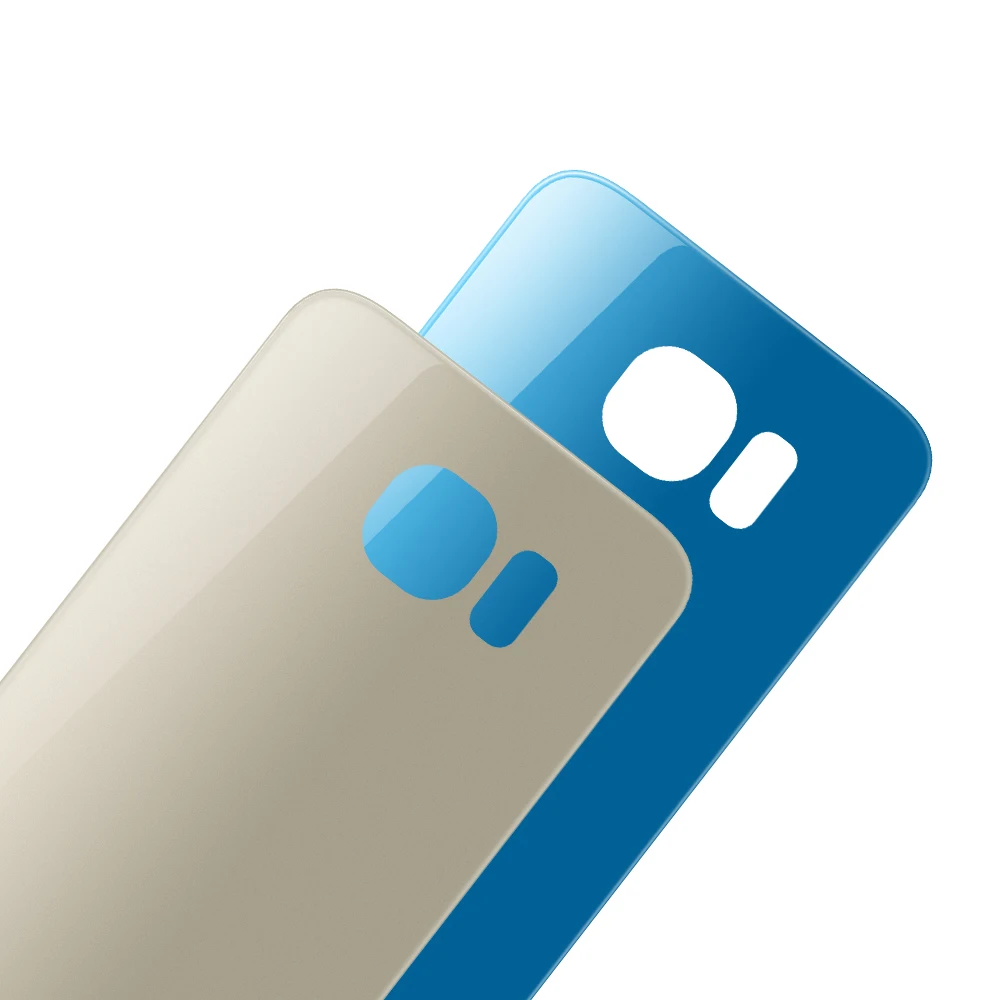 Оригинальный корпус задняя крышка чехлы для Samsung Galaxy S6 Задняя стеклянная