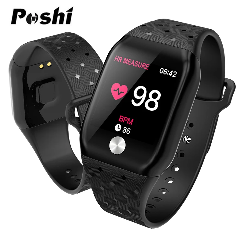 Мужские умные часы водонепроницаемые спортивные для Iphone телефон Smartwatch монитор