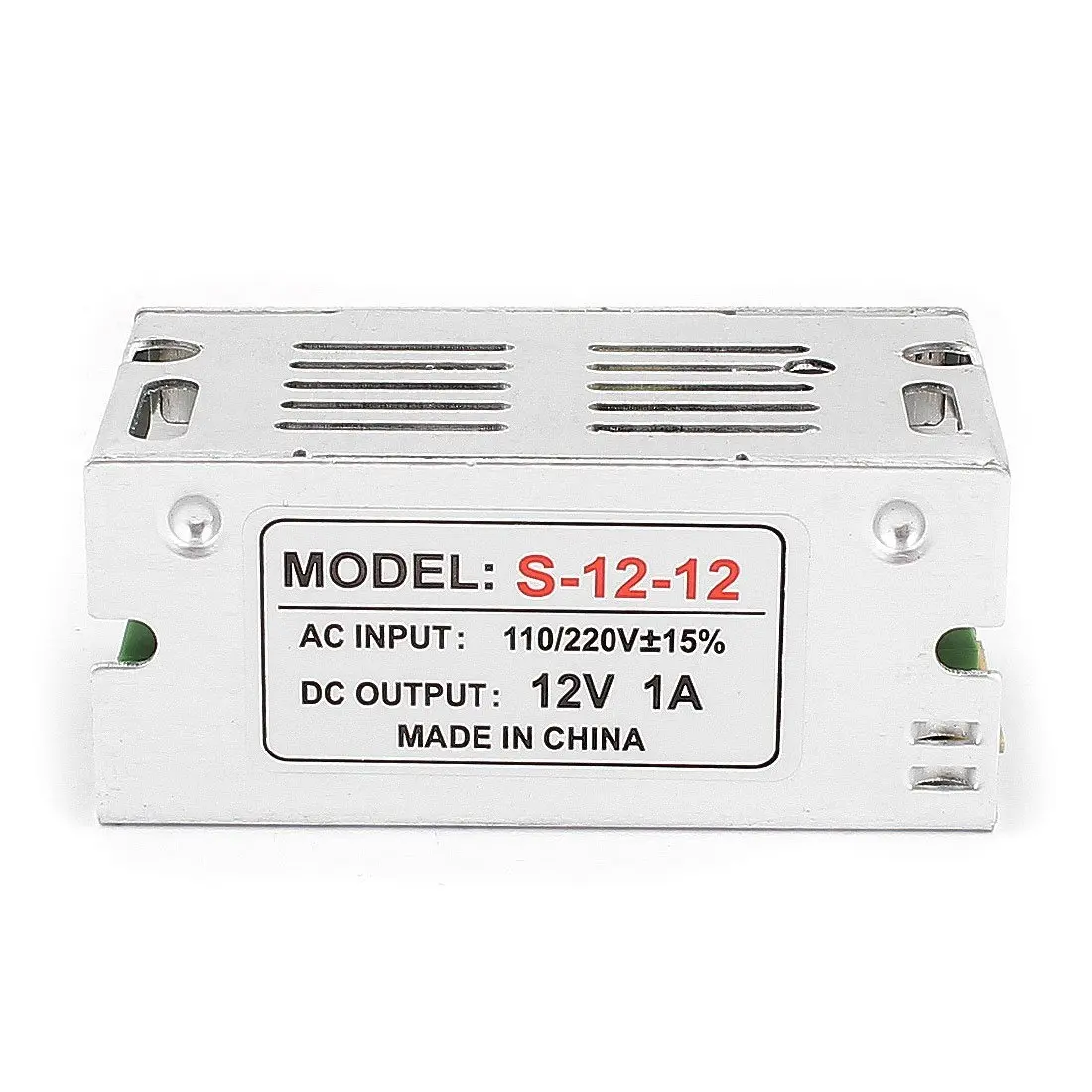 Оптовая продажа импульсный источник питания конвертер AC 110-220V 12V 1A 12W для