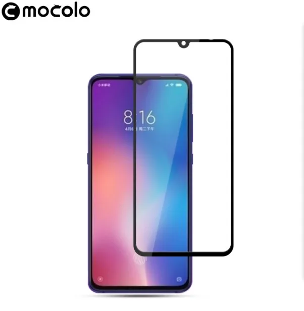 Mocolo 2.5D 9 H полное покрытие закаленное стекло пленка защитное стекло для на сиоми ми 9 се cc9 cc9e cc 9 9e e 9cc миcc9 миcc9e ми9 ми9се 9се Xiaomi mi CC9 e 9 se CC9e CC 9e mi 9 mi CC9 Global 6/8 64/128/256 ГБ - Цвет: Black