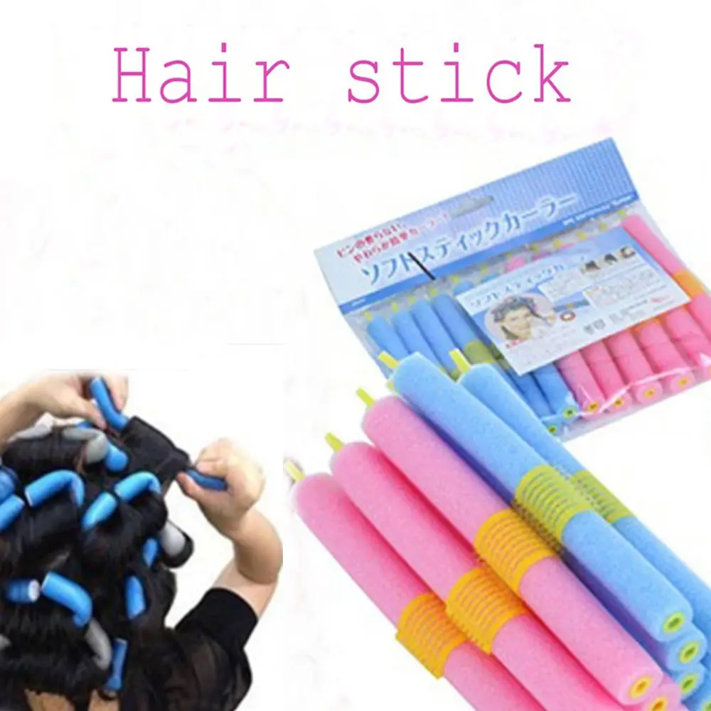 Волшебные Популярные бигуди из мягкой пены 12 шт./компл. сделай сам инструмент для