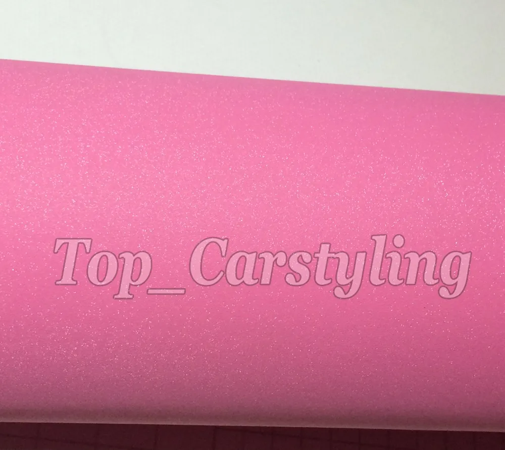 Розовая блестящая виниловая Автомобильная оберточная наклейка жемчужина с