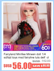 Полный набор сказочных кукол Minifee Chloe Shushu Risse Rendia Rena FL BJD 1/4 милые модные Феи обнаженные игрушки