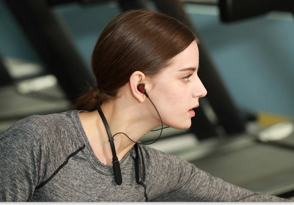 CBAOOO DT800 Bluetooth Беспроводные наушники с шейным ремешком спортивные наушники стерео бас гарнитура громкой связи с микрофоном для всех телефонов
