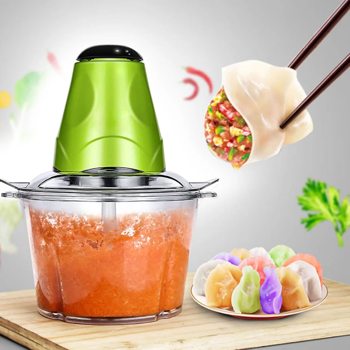 2Л электрическая кухонная мясорубка измельчитель Cocina измельчитель еды измельчитель из нержавеющей стали домашний кухонный комбайн кухонные инструменты