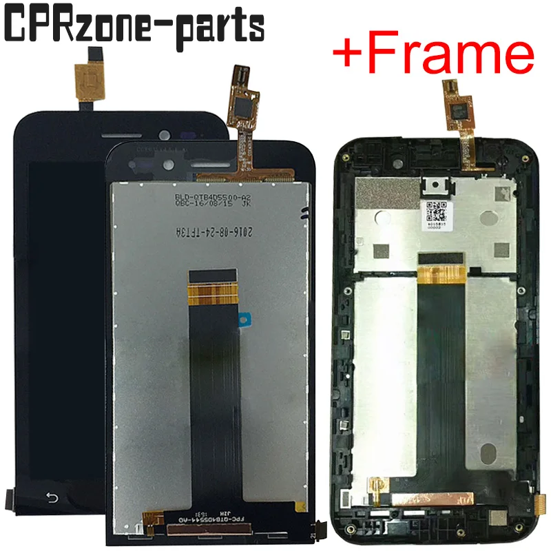 ЖК-дисплей 4 5 дюйма с рамкой для Asus Zenfone Go ZB452KG X014D сенсорным экраном и дигитайзером