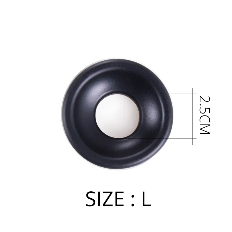 Silicone rings L Мужской массажный уход негабаритный расширитель для увеличения мужчин t ручной насос для мужчин устройство для эрекции пениса вакуумное увеличивающее Мужские t-устройство - Цвет: Silicone rings L