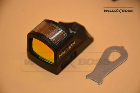 Black Солнечный Красный точечный прицел Trijicon RMR Docter голографический прицел с креплениями для 20 мм рельсы для страйкбола - Цвет: Black
