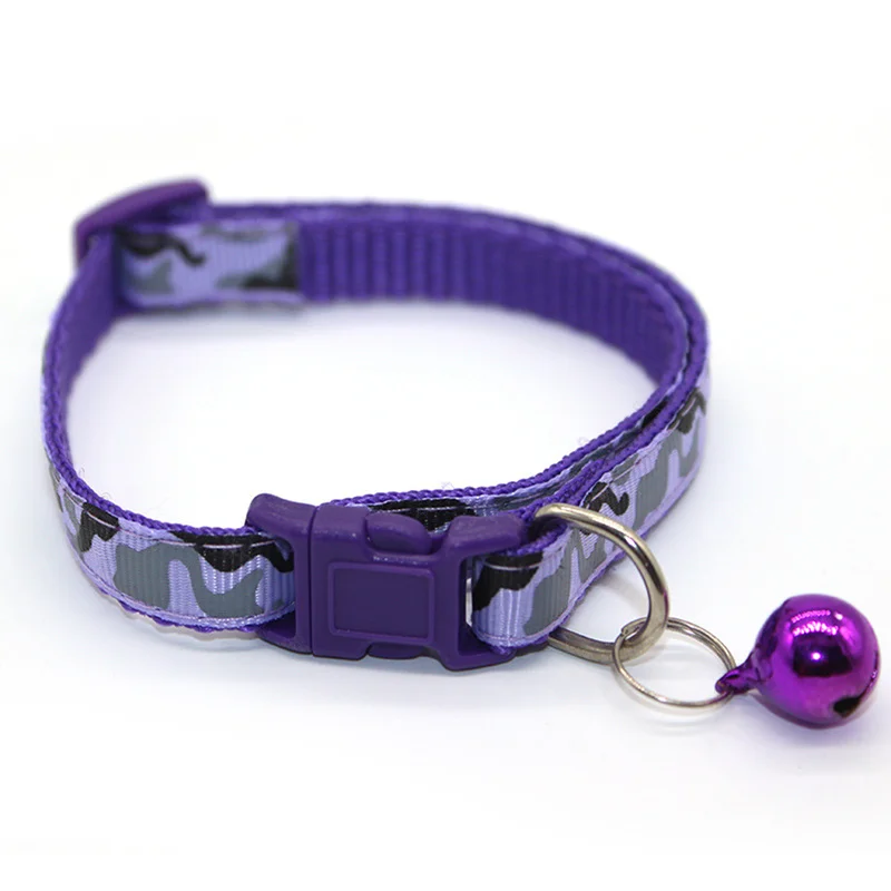 1 шт. регулируемые ошейники для собак и кошек полиэстер камуфляжный ошейник с