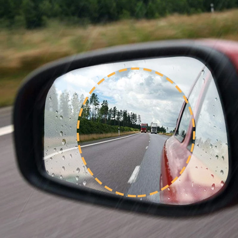 2 шт./лот непромокаемая мембрана автомобильная наклейка на зеркало заднего вида