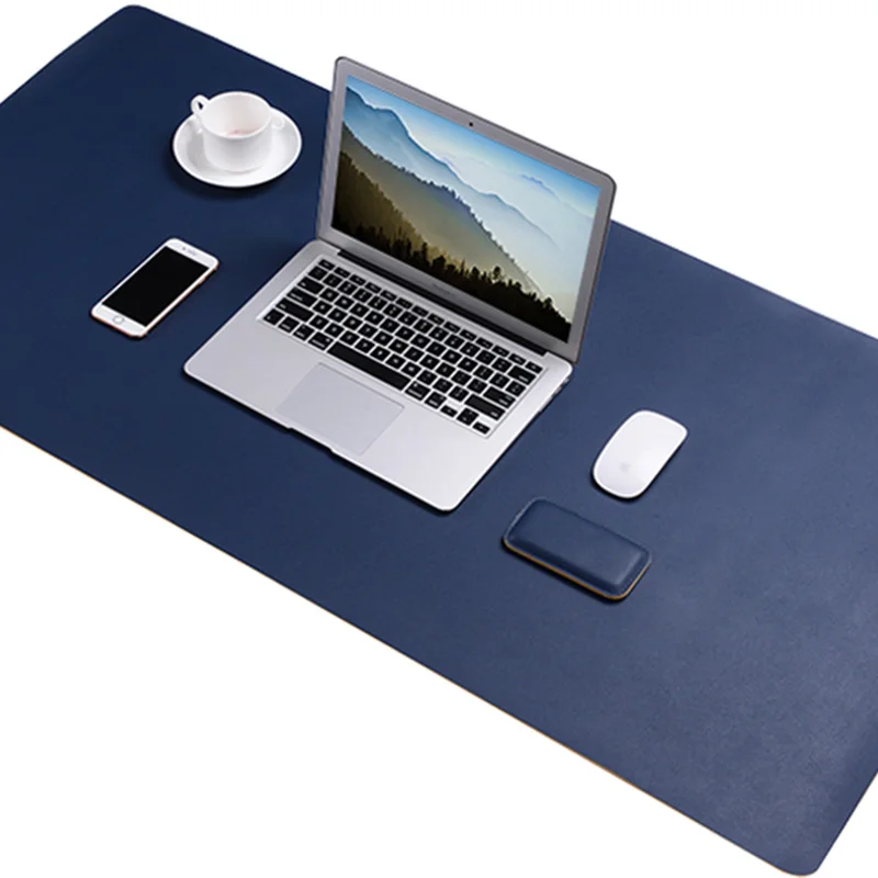 Bestjing 120x60cm PU Leather Gaming Mouse Pad Double Sided Design Computer Laptop Table Desk Protector For Office &amp Home | Компьютеры и
