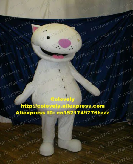 Яркий белый Binoo и Toopy маскарадный костюм монстра мультяшный персонаж с маленькими