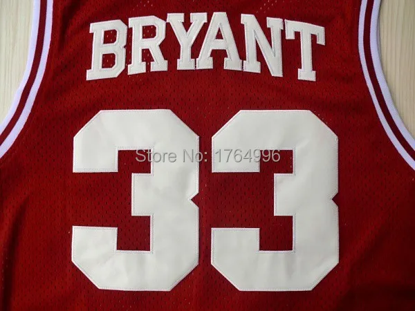 Kobe Bryant High School Jersey Cheap Embroidery Logo 33 Lower Merion Mesh Basketball S-XXL | Спорт и развлечения