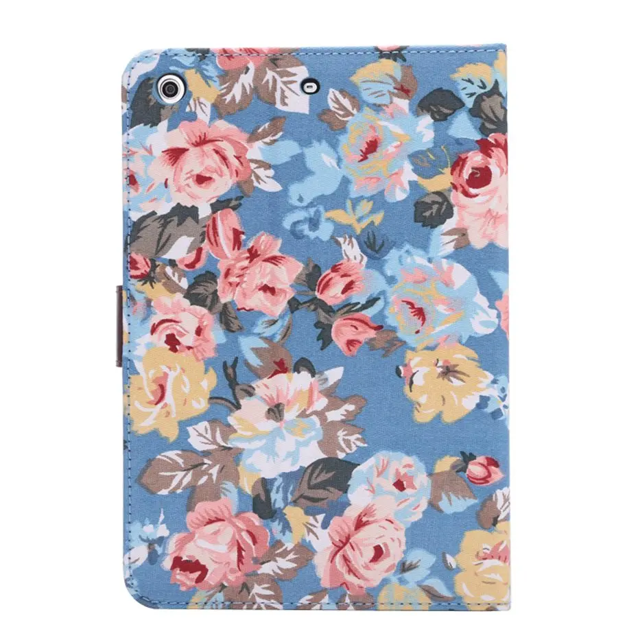Чехол для планшета для ipad mini 3, чехол для ipad mini 7,9 дюймов, цветочная ткань, Капа, пряжка, coque, слоты для карт, чехол для Apple ipad mini 2