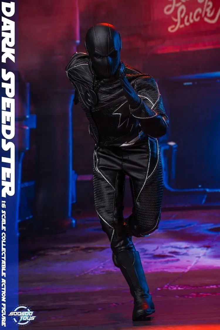 Soosootoys SST010 1/6 Dark Flash Dark Speedster Коллекция фигурка для фанатов подарок на праздник
