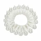 Крючки для фоторамок, пластиковые, невидимые, белые, 20 шт.