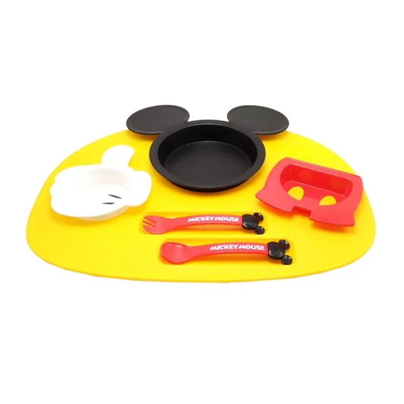 6 шт./компл. новый детский набор посуды мультяшный милый рисунок детская посуда