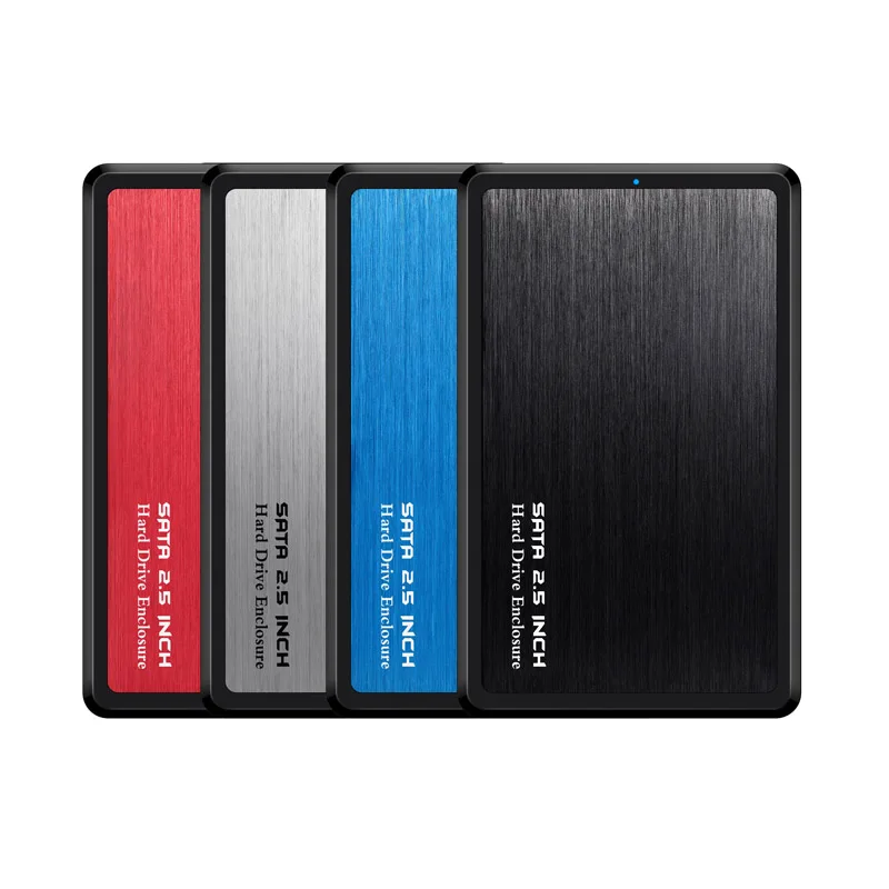 2 5 дюймовый корпус для внешнего жесткого диска USB 3 0 SATA Hd черный чехол инструмент