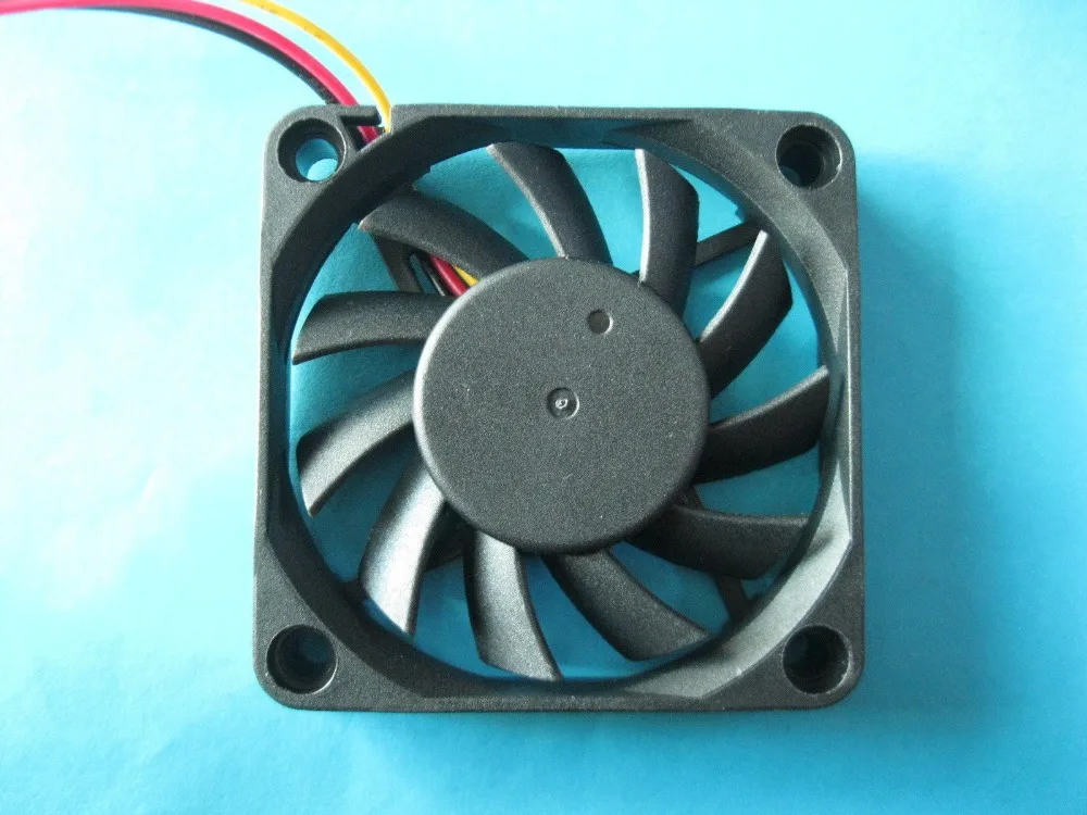 2 шт. Бесщеточный Охлаждающий вентилятор постоянного тока 5 В 6010S 11 лопастей 60x60x10