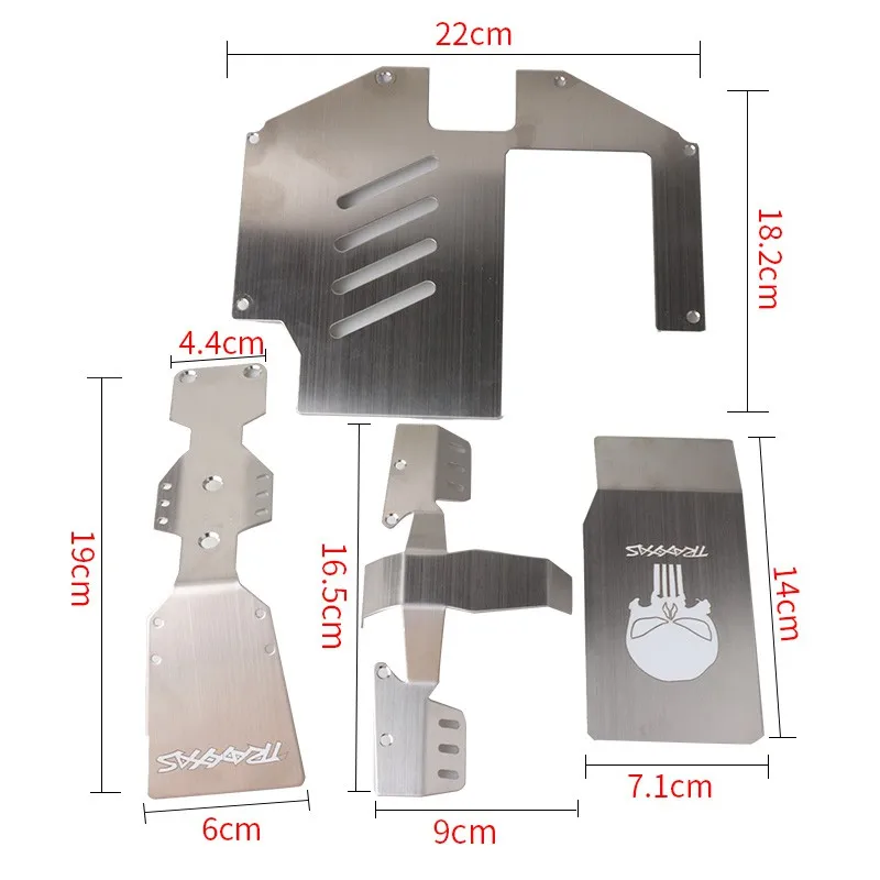 

New Car Toy Front Axle Chassis Rear Axle Full Car Armor for 1:7 RC Car Traxxas UDR Unlimited Desert Racer