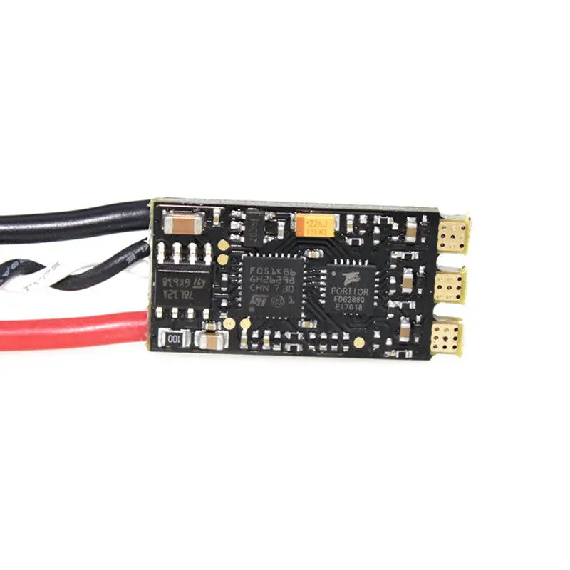 Встроенный светодиодный модуль HAKRC BLHeli_32 Bit 35A 2-5S ESC поддержка Dshot1200 Multishot для