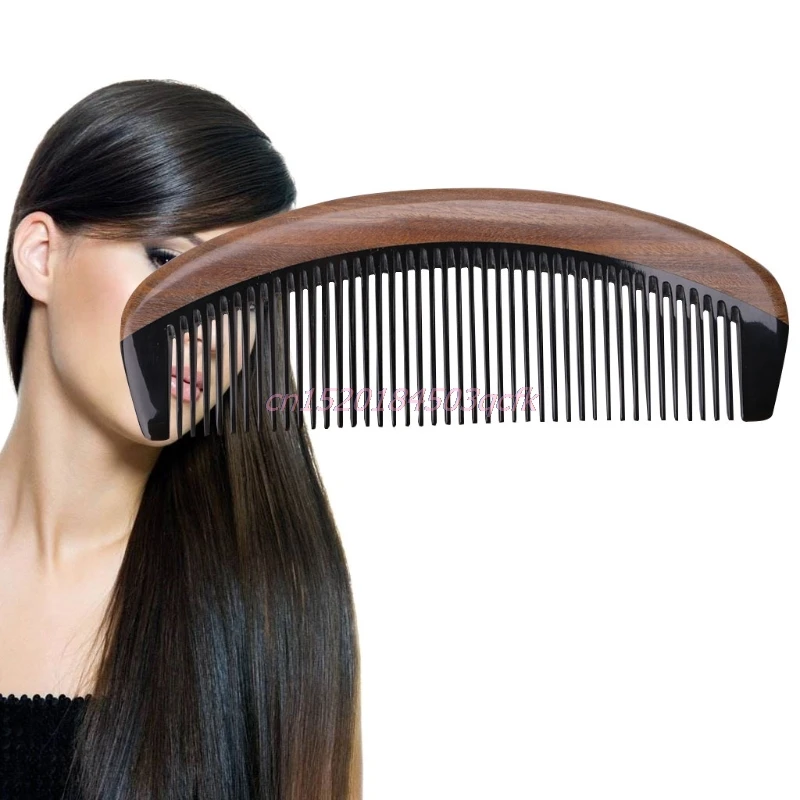 Деревянная расческа инструмент для макияжа бороды массаж уход за волосами